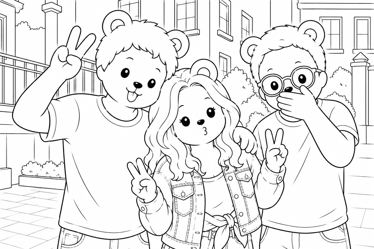 Versão para colorir — Transformação 01